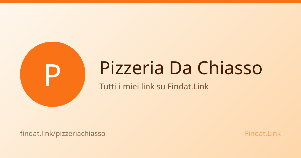 Pizzeria Da Chiasso a Santa Maria a Monte
